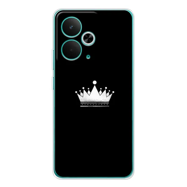 Чехол с рисунком «Белая корона» для Realme 14T Чехол с рисунком «Белая корона» для Realme 14T