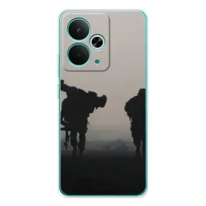 Чохли на військову тематику для Realme 14T (Бій солдат)