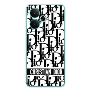 Чехол (Dior, Prada, YSL, Chanel) для Realme 14T (Christian Dior)