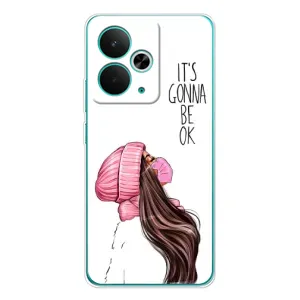 Чехол Стильные девушки на Realme 14T (Девушка в маске)