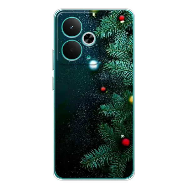 Чехол с рисунком «Елка» для Realme 14T Чехол с рисунком «Елка» для Realme 14T