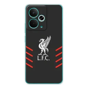 Силиконовые Чехлы принт Футбол на Realme 14T (Эмблема Liverpool)