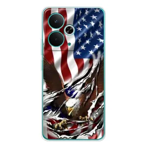 Чехол Флаг USA для Realme 14T (Флаг USA)
