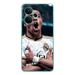 Чехол (TPU) с Футболистом на Realme 14T (Гол Мбаппе)