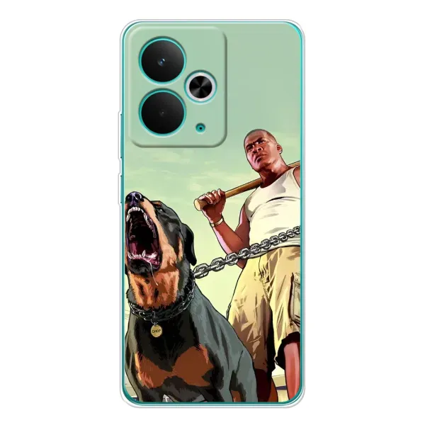 Чехол с рисунком «GTA» для Realme 14T Чехол с рисунком «GTA» для Realme 14T