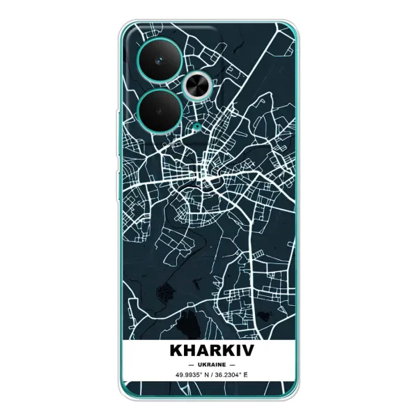 Чехол с рисунком «Харьков» для Realme 14T Чехол с рисунком «Харьков» для Realme 14T