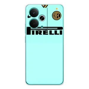 Силиконовые Чехлы принт Футбол на Realme 14T (Inter)