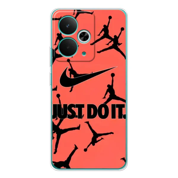 Чехол с рисунком «Just Do It» для Realme 14T