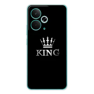 Чехол (Корона на чёрном фоне) для 14Т (KING)