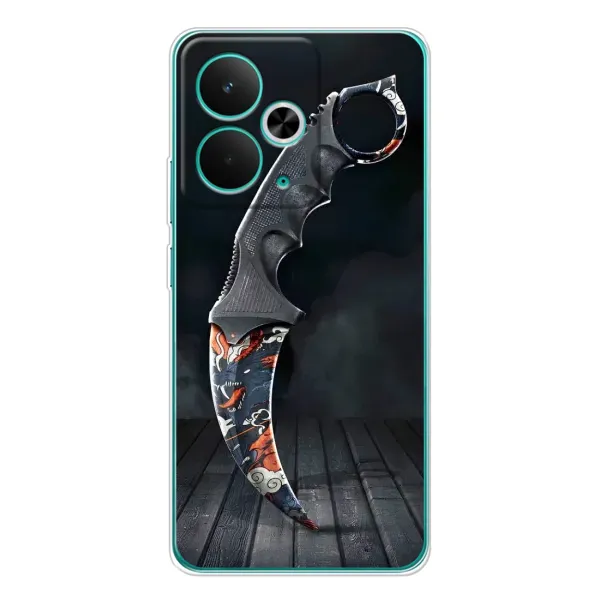 Чехол с рисунком «Кинжал КС ГО» для Realme 14T Чехол с рисунком «Кинжал КС ГО» для Realme 14T