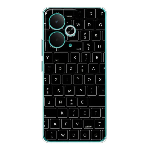 Чехол с рисунком «Клавиатура» для Realme 14T Чехол с рисунком «Клавиатура» для Realme 14T