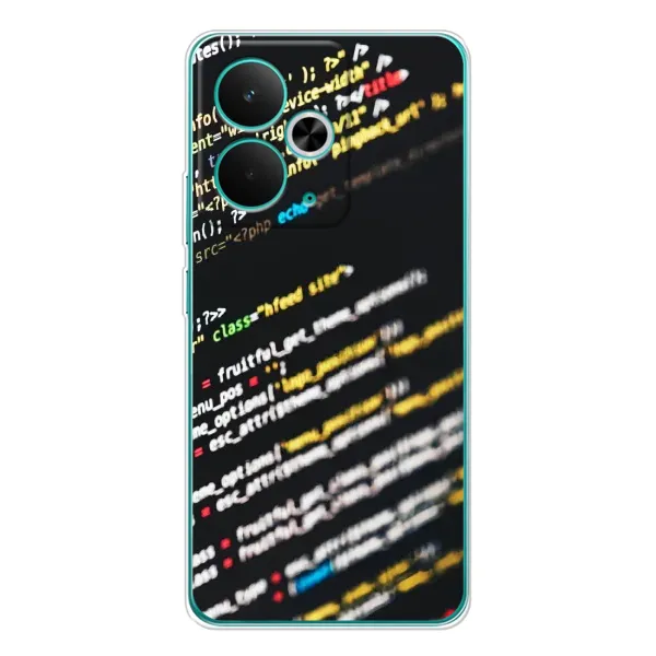 Чехол с рисунком «Код» для Realme 14T Чехол с рисунком «Код» для Realme 14T