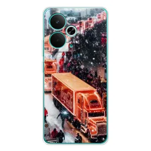 Чехлы на Новый Год Realme 14T (Кока Кола)