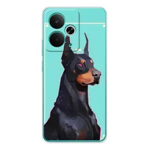 Чехол ДОБЕРМАН для Realme 14T (Король доберман)