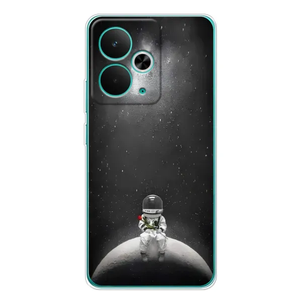 Чехол с рисунком «Космонавт романтик» для Realme 14T Чехол с рисунком «Космонавт романтик» для Realme 14T