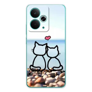 Силиконовые Чехлы Любимому человеку для Realme 14T (Котейки)