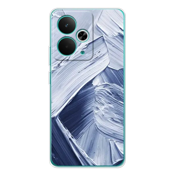 Чехол с рисунком «Краски мазки» для Realme 14T Чехол с рисунком «Краски мазки» для Realme 14T