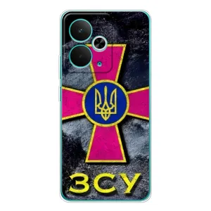 ЗСУ Чехлы (TPU) для Realme 14T (Лого ЗСУ)