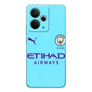 Силиконовые Чехлы принт Футбол на Realme 14T (Man City)