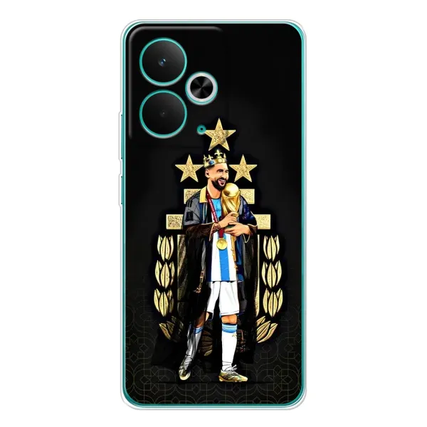 Чехол с рисунком «Месси король» для Realme 14T Чехол с рисунком «Месси король» для Realme 14T
