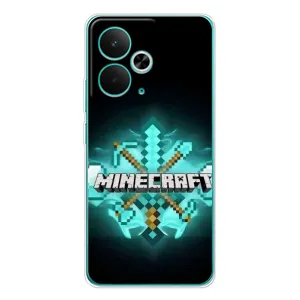 Чехол майнкрафт для Realme 14T (MineCraft 2)