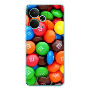 Чохол з зображенням смачної їжі для Realme 14T (Різнокольорові M&M'S)