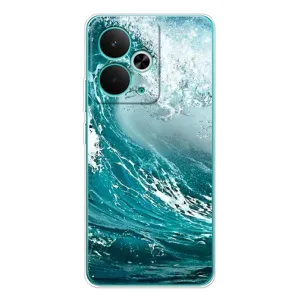 Летний Чехол на Realme 14T (Морская волна)