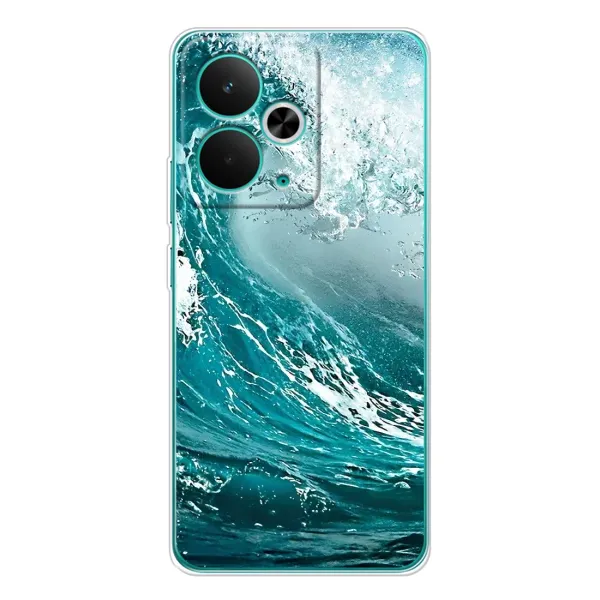 Чехол с рисунком «Морская волна» для Realme 14T Чехол с рисунком «Морская волна» для Realme 14T