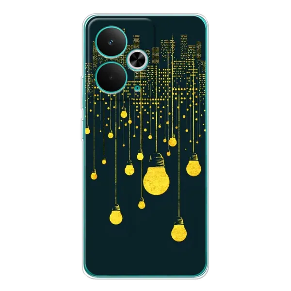 Чехол с рисунком «Ночной город» для Realme 14T