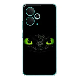Чохол дракон Беззубик для Realme 14T (Очі Беззубика)
