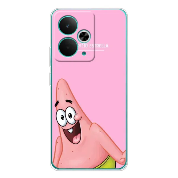 Чехол с рисунком «Патрик» для Realme 14T