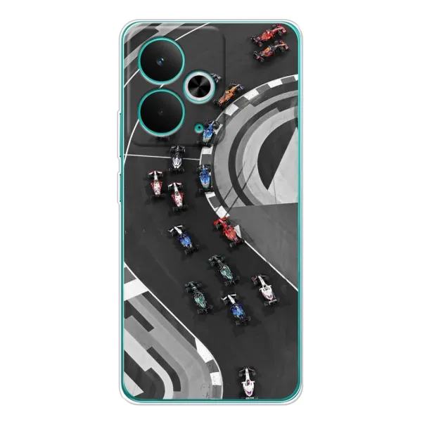 Чехол с рисунком «Гонки ф1» для Realme 14T Чехол с рисунком «Гонки ф1» для Realme 14T