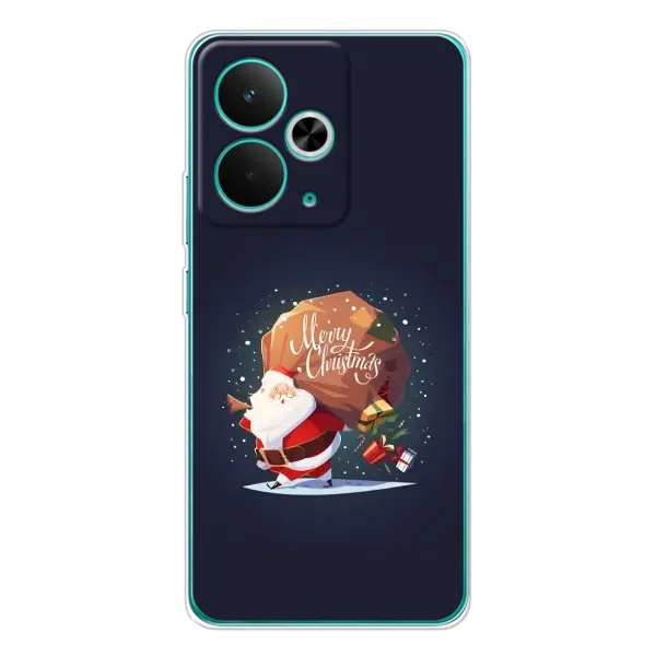 Чехол с рисунком «Подарки от Санты» для Realme 14T Чехол с рисунком «Подарки от Санты» для Realme 14T