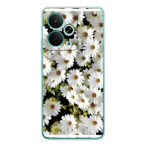 Чохол з ромашками на Realme 14T (Рамка в ромашках)