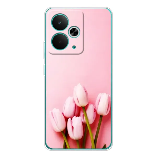 Чехол с рисунком «Розовые тюльпаны» для Realme 14T Чехол с рисунком «Розовые тюльпаны» для Realme 14T