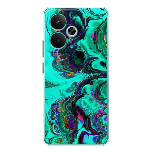 Чохол з малюнком «Салатний мрамор» для Realme 14T Чохол з малюнком «Салатний мрамор» для Realme 14T