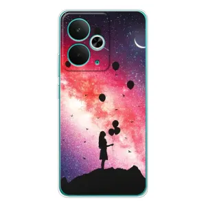 Силиконовые Чехлы Любимому человеку для Realme 14T (Шарики в небе)