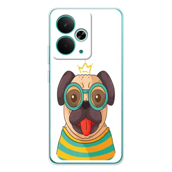 Чехол с рисунком «Собака Король» для Realme 14T Чехол с рисунком «Собака Король» для Realme 14T