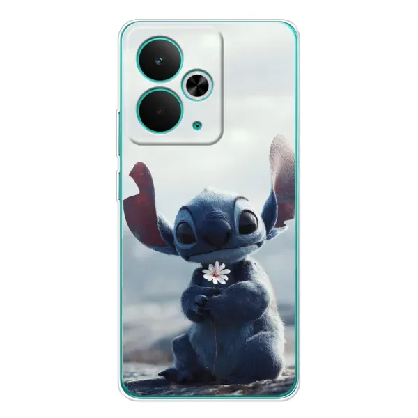Чехол с рисунком «Стич с цветочком» для Realme 14T Чехол с рисунком «Стич с цветочком» для Realme 14T
