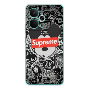 Чехол с Брендами одежды на 14Т (Supreme Маус)