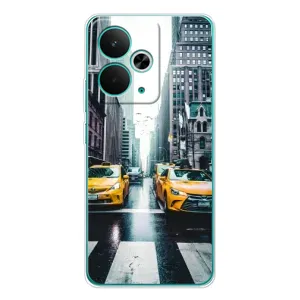 Силиконовый бампер (Работники) на Realme 14T (Такси)