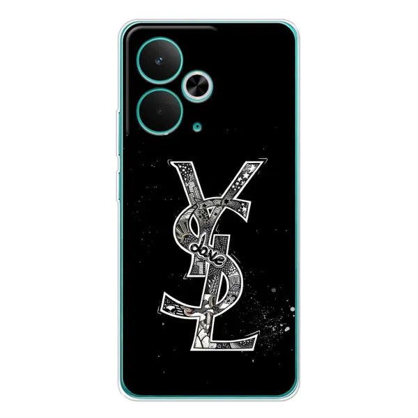 Чехол с рисунком «YSL» для Realme 14T