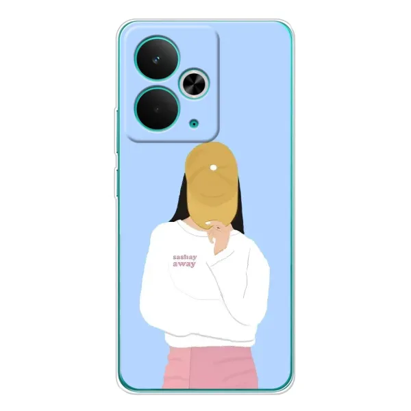 Чехол с рисунком «Желтая кепка» для Realme 14T Чехол с рисунком «Желтая кепка» для Realme 14T