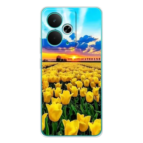 Чехол с рисунком «Желтые тюльпаны» для Realme 14T Чехол с рисунком «Желтые тюльпаны» для Realme 14T