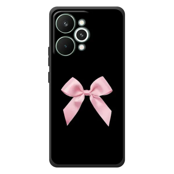 Чехол с рисунком «Бант на черном» для Realme 15 Pro Чехол с рисунком «Бант на черном» для Realme 15 Pro