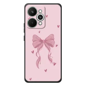 Чохол банти для RealMe 15 Pro (Бант на рожевому)