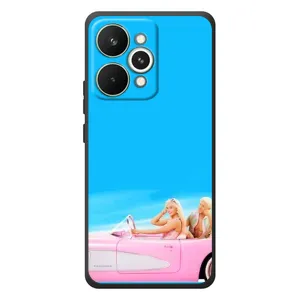 Силиконовый Чехол Барби Фильм на RealMe 15 Pro (Барби и Кен)
