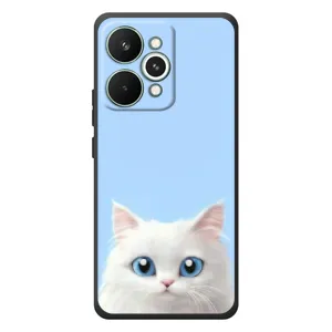 Чехол на тематику: Коты для Realme 15 Pro (Белый кот)