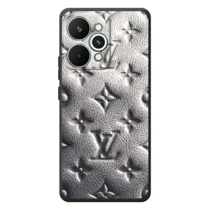 Текстурний Чохол Louis Vuitton для РеалМе 15 Про (Бежевий ЛВ)