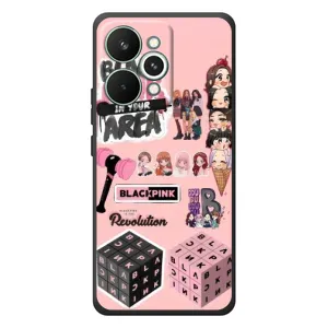 Чохли з картинкою для RealMe 15 Pro (BLACK PINK колаж)